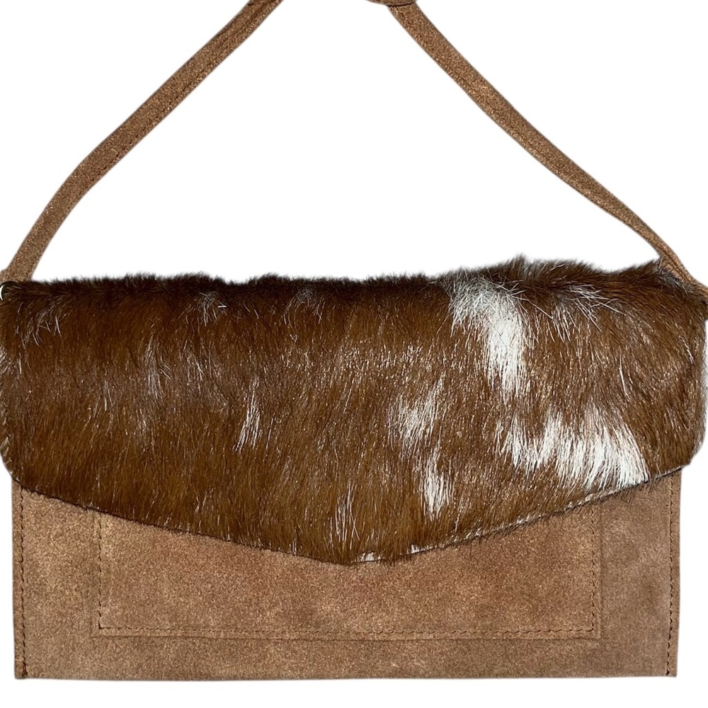 The Royal Standard Suede Leather Crossbody Bag